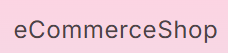 eCommerceShop